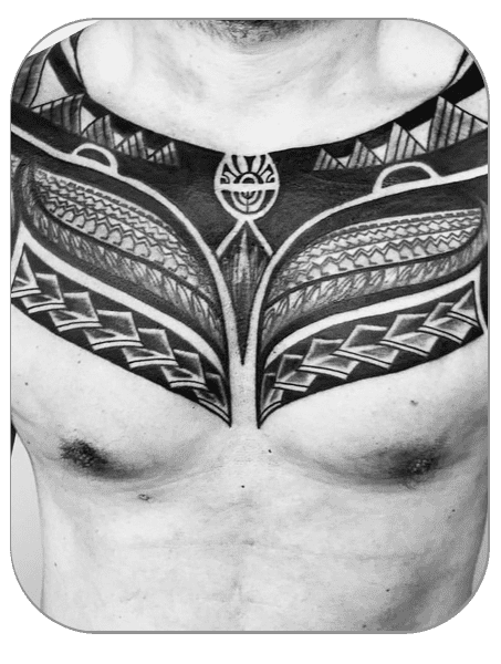 Collar maori hecho en The last gallery tattoo Mollet del Vallès, Barcelona