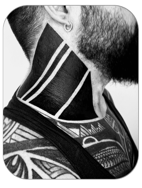 Cuello maori hecho en The last gallery tattoo Mollet del Vallès, Barcelona