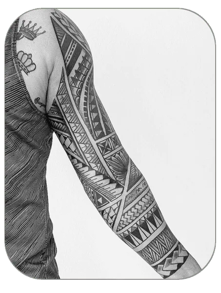 manga maori hecho en The last gallery tattoo Mollet del Vallès, Barcelona