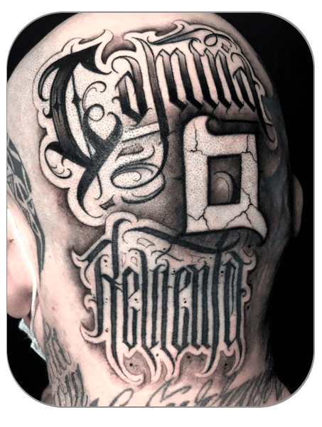 tattoo cabeza scripts