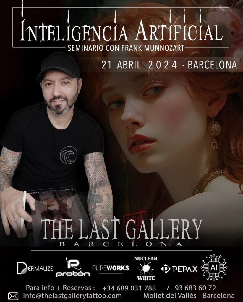 Seminario inteligencia Artificial en The last gallery tattoo Studio , Mollet del Vallès , Barcelona